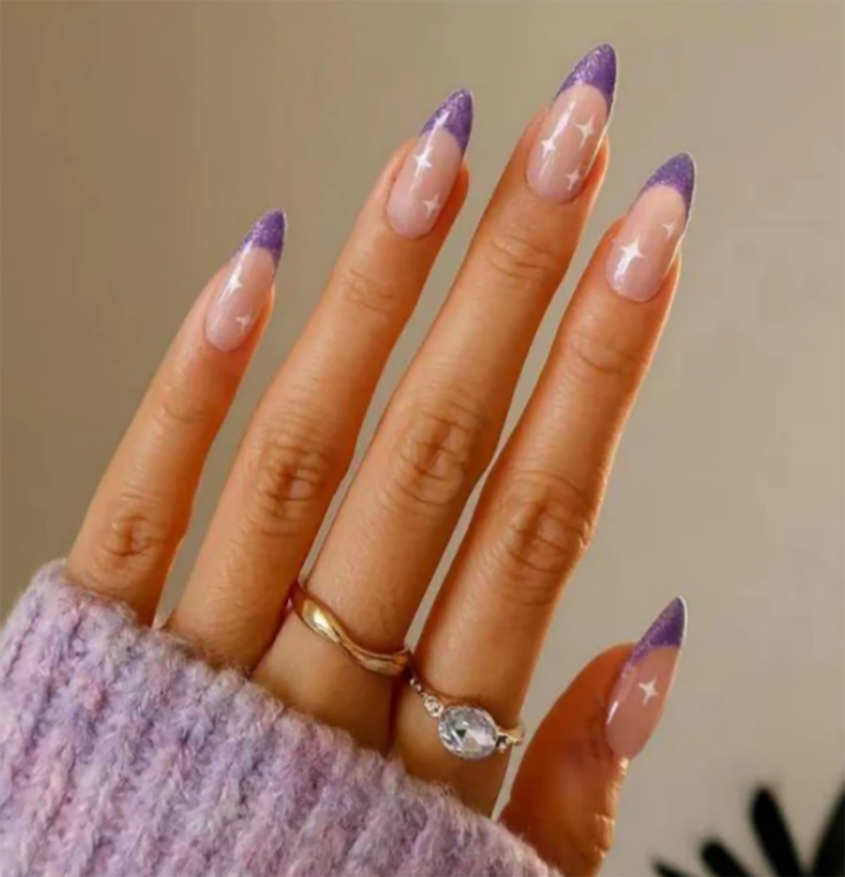 24 Piece Nail Art Press On Tips Fake Nail Tips False Nails Pick Your Style!