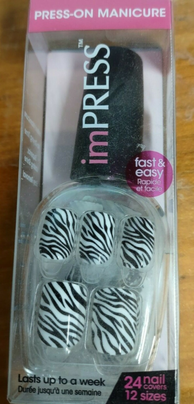 Kiss imPRESS Press-On Manicure One Step False Nails + Accents U PICK COLOR New!!