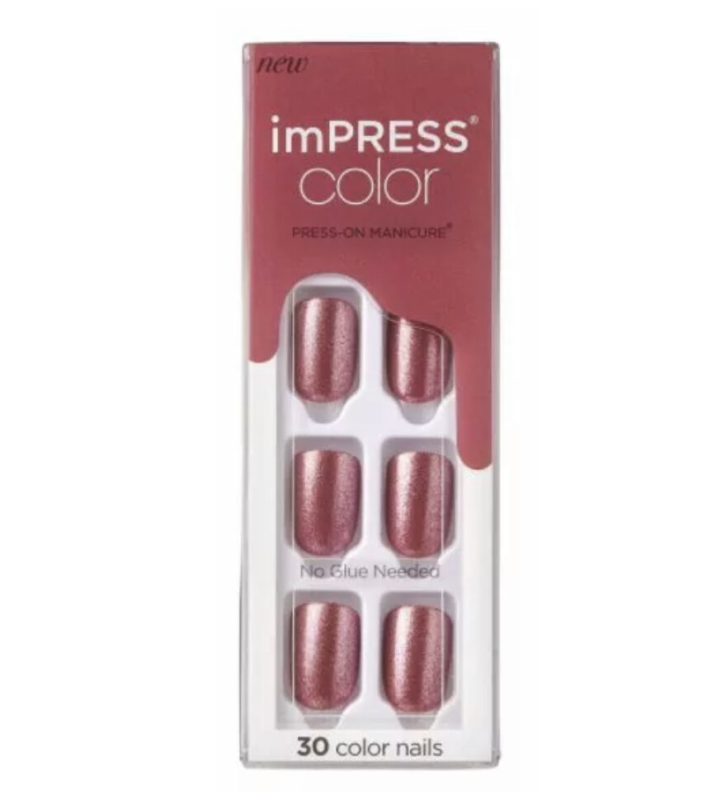 Kiss ImPress Press-On Manicure Color Nails (Pure Fit)Added New Colors You Choose