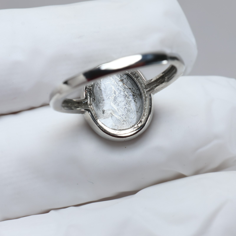 Muonionalusta meteorite RING ,size adjustable Ring R2085