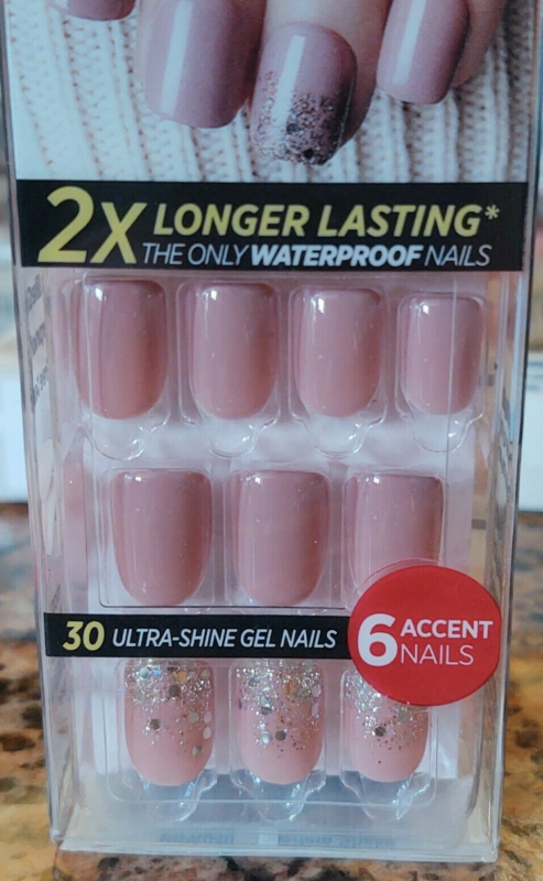 Kiss imPRESS Press-On Manicure One Step False Nails + Accents U PICK COLOR New!!