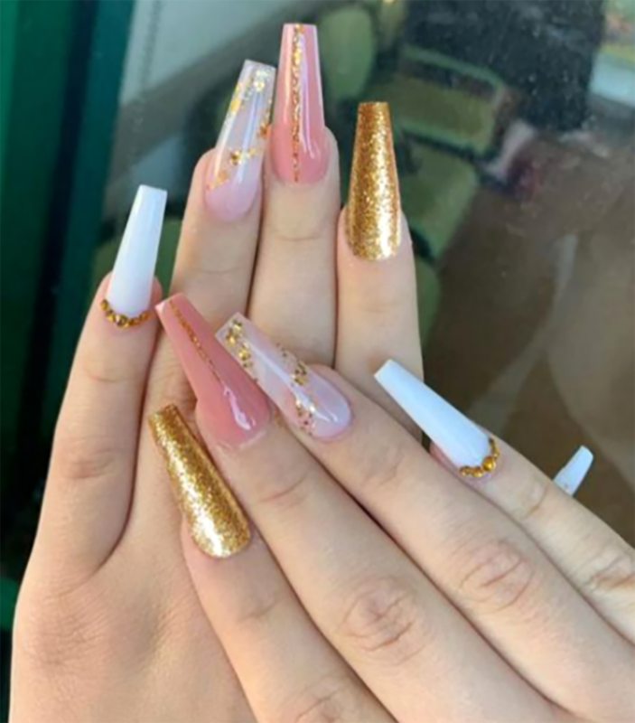 24 Piece Nail Art Press On Tips Fake Nail Tips False Nails Pick Your Style!