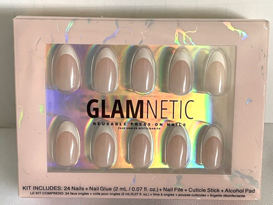 Glamnetic MA DAMN Short Almond Press on Nails New