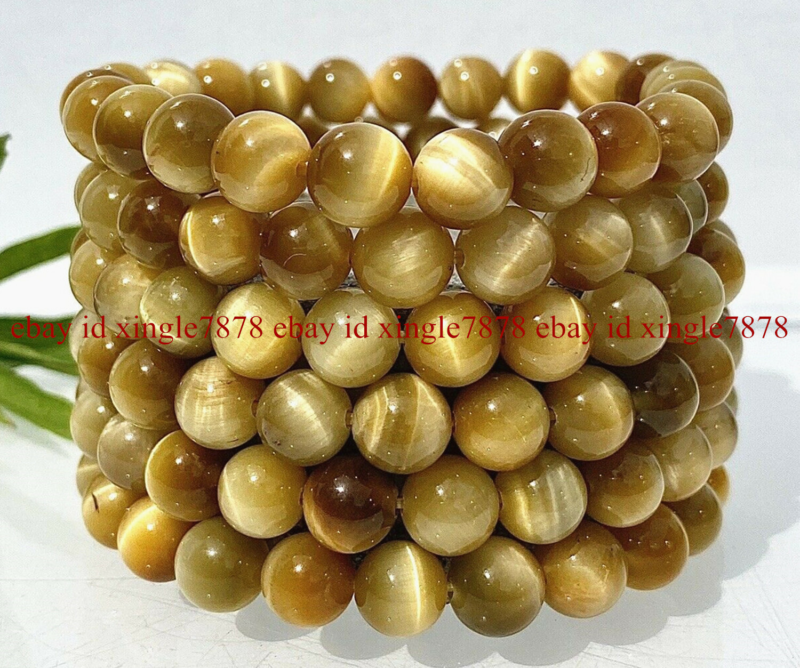 Wholesale Lots 6 Pcs 7.5" Natural Crystal Healing Gemstone Stretch Bracelet