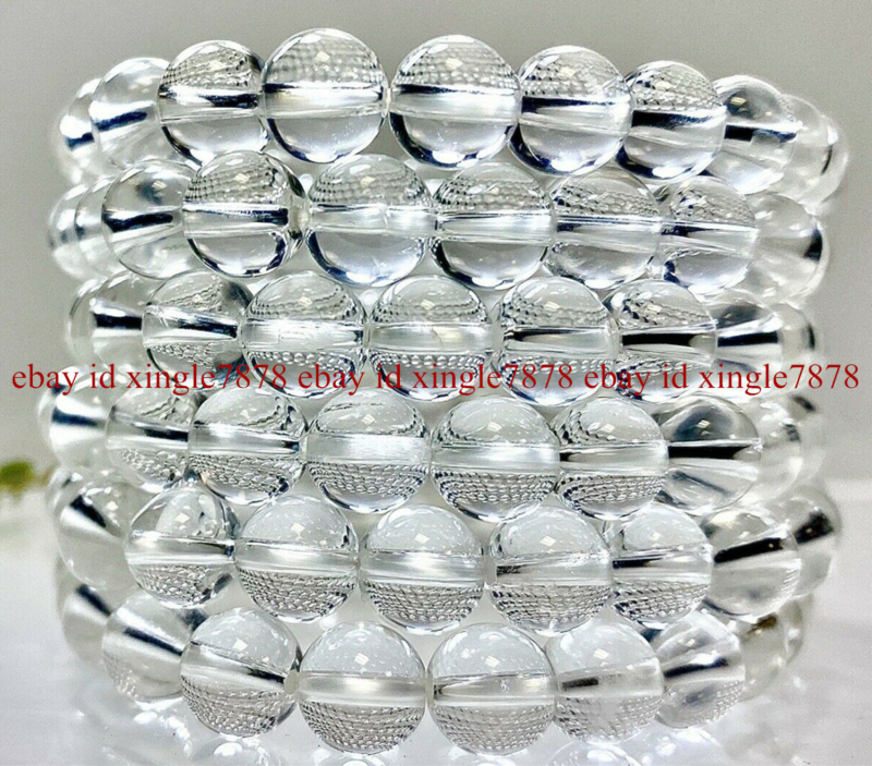 Wholesale Lots 6 Pcs 7.5" Natural Crystal Healing Gemstone Stretch Bracelet