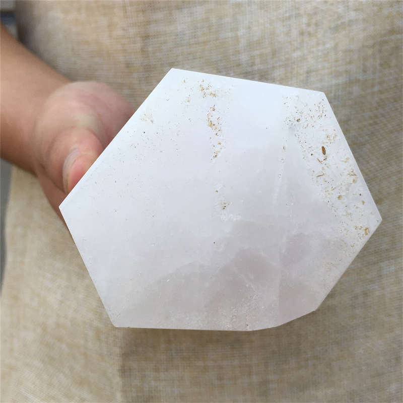 1.07kg Natural Rose quartz obelisk quartz cystal wand point gem healing