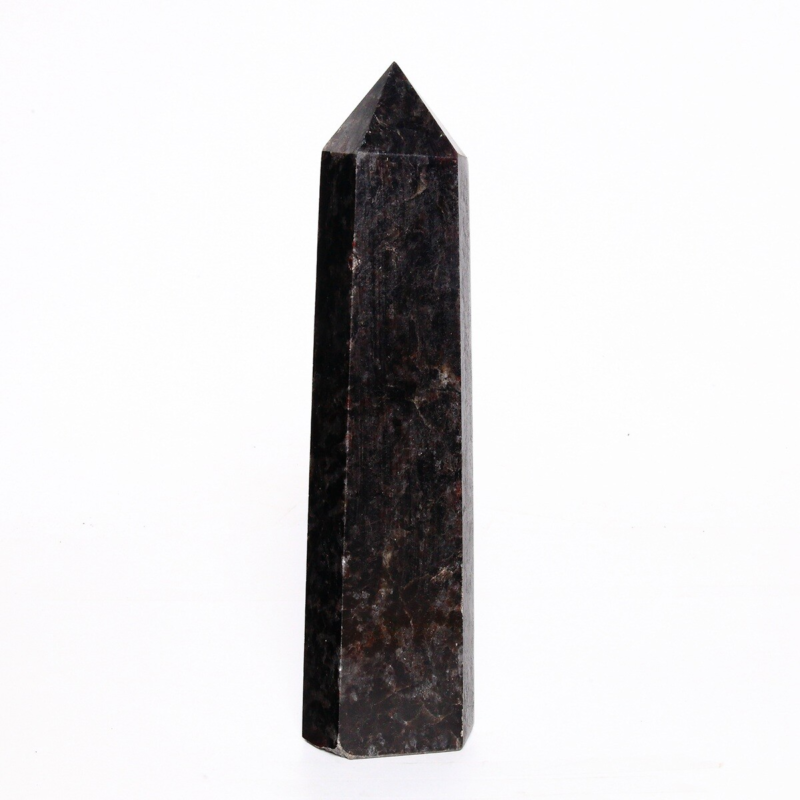 961g Natural Fireworks Stone Obelisk Quartz Tower Crystal Wand Point Healing