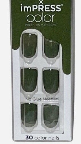 Kiss ImPress Press-On Manicure Color Nails (Pure Fit)Added New Colors You Choose