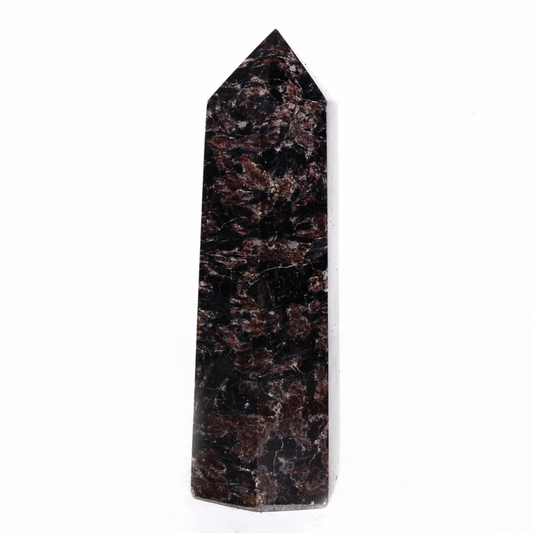 1054g Natural Fireworks Stone Obelisk Quartz Tower Crystal Wand Point Healing