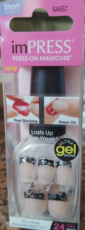 Kiss imPRESS Press-On Manicure One Step False Nails + Accents U PICK COLOR New!!