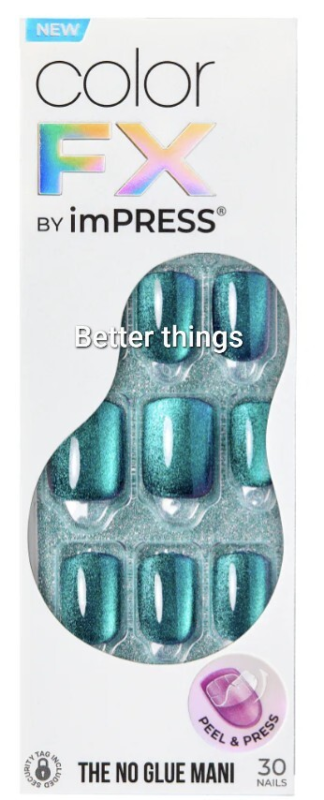 Kiss impress Color FX Press On nails, Short - You Choose