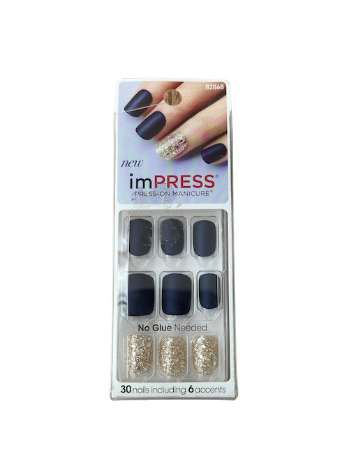 Kiss imPRESS Press-On Manicure One Step + Accents U PICK COLOR New!!  #104