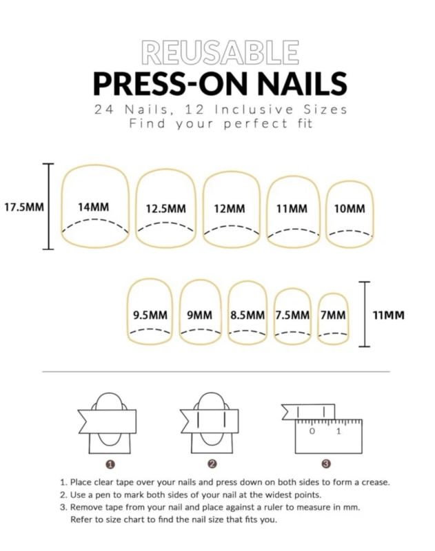 Press On Nails Short Oval Various Colours Nude False Fake Nail 24pcs With Glue