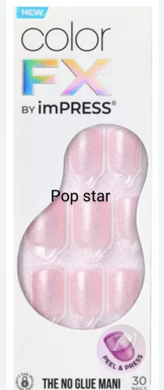 Kiss impress Color FX Press On nails, Short - You Choose