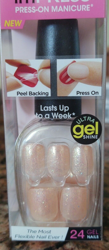 Kiss imPRESS Press-On Manicure One Step False Nails + Accents U PICK COLOR New!!