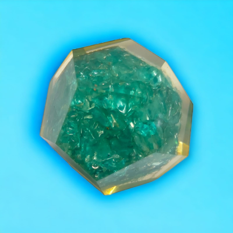 Apatite Orgonite Dodecahedron Crystal Tree Of Life Healing 40-45MM