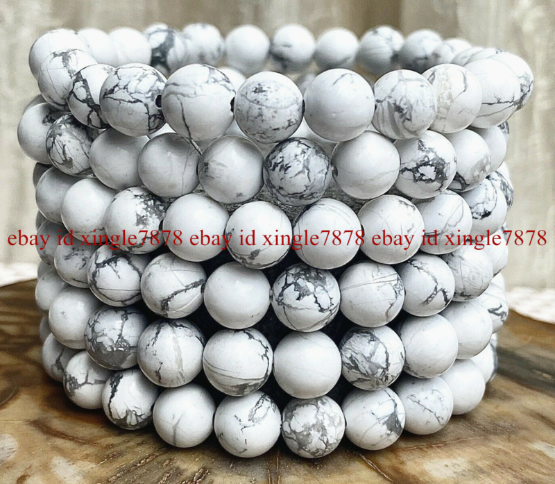 Wholesale Lots 6 Pcs 7.5" Natural Crystal Healing Gemstone Stretch Bracelet