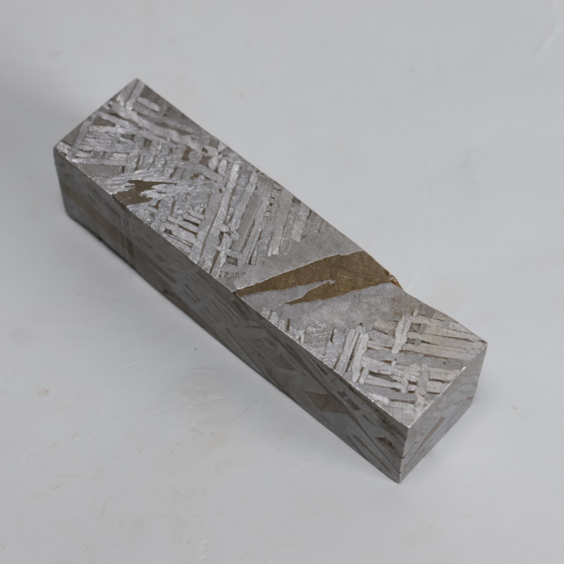 163g Iron meteorite, Muonionalusta iron meteorite slice, Natural Meteorite J294