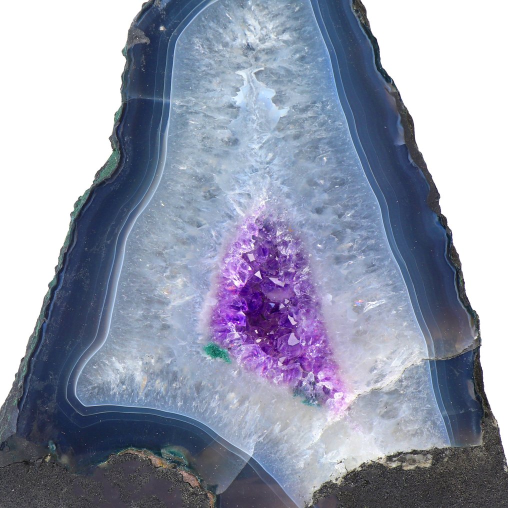 A Quality - Amethyst - 17x15x5 cm - Geode- 4 kg