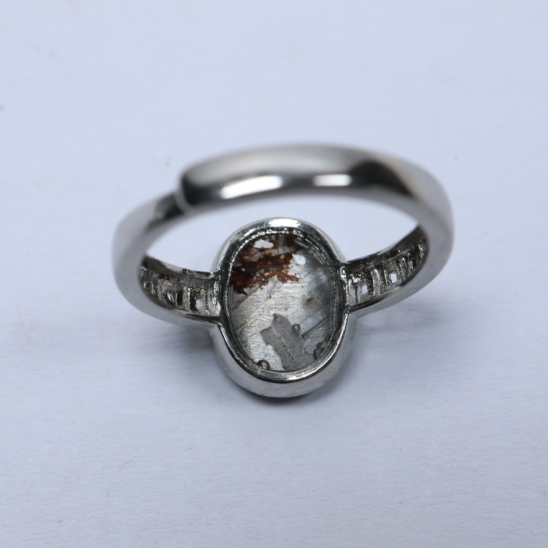 Muonionalusta meteorite RING ,size adjustable Ring R2212