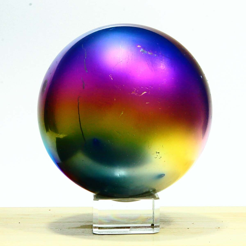 5000g Natural Crystal Electroplated Rainbow Crystal Ball Quartz Sphere Healing