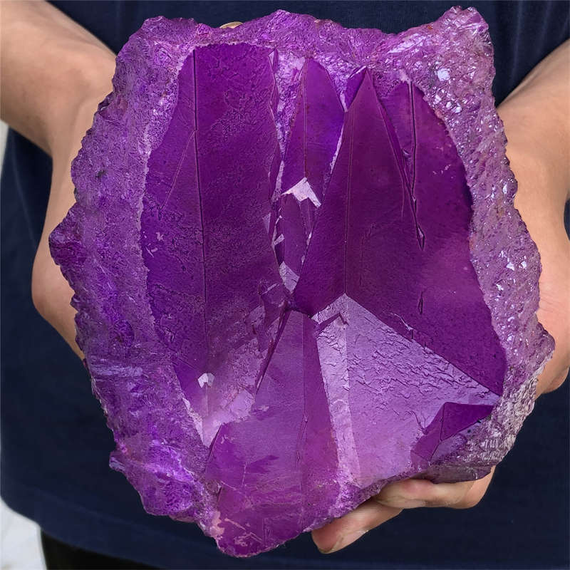 1.55kg Electroplate Rainbow cluster quartz crystal mineral specimen reiki healin