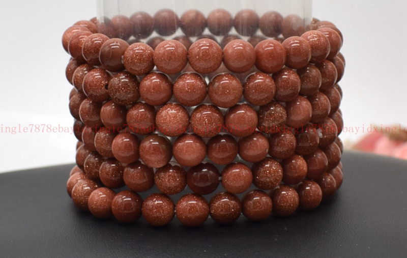 Wholesale Lots 6 Pcs 7.5" Natural Crystal Healing Gemstone Stretch Bracelet