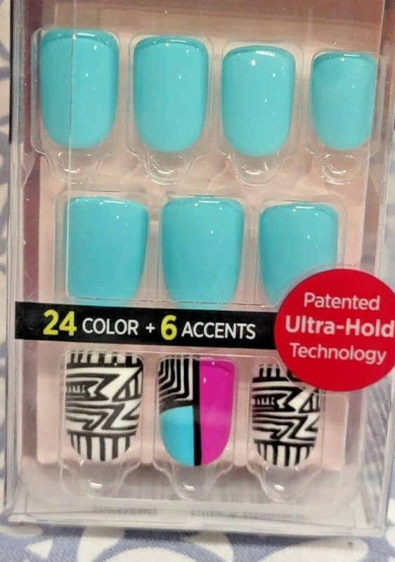 Kiss imPRESS Press-On Manicure One Step False Nails + Accents U PICK COLOR New!!