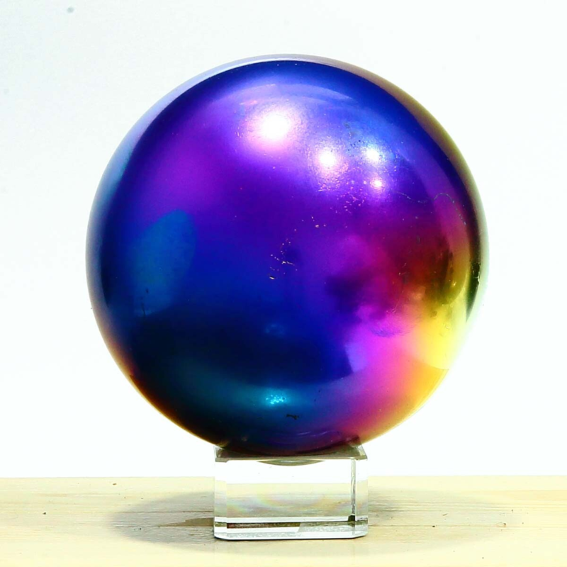 5000g Natural Crystal Electroplated Rainbow Crystal Ball Quartz Sphere Healing