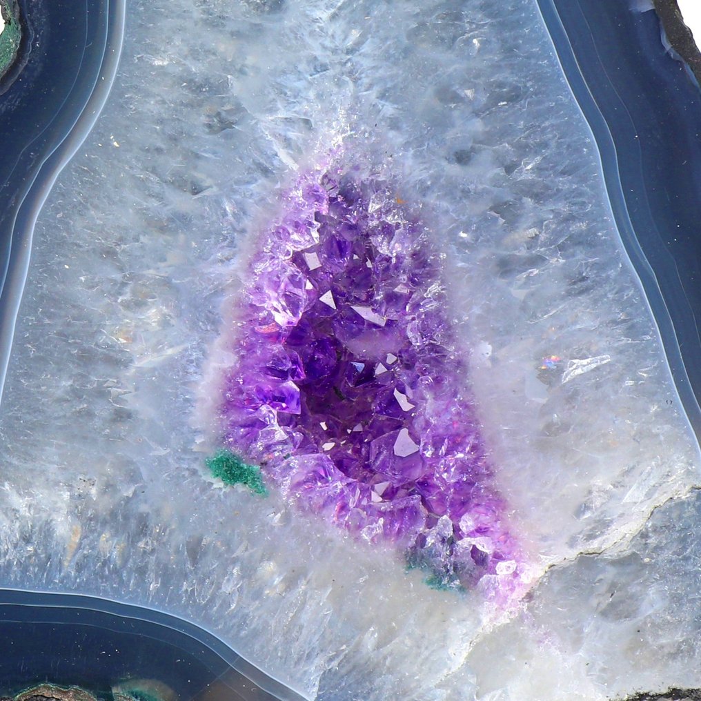 A Quality - Amethyst - 17x15x5 cm - Geode- 4 kg