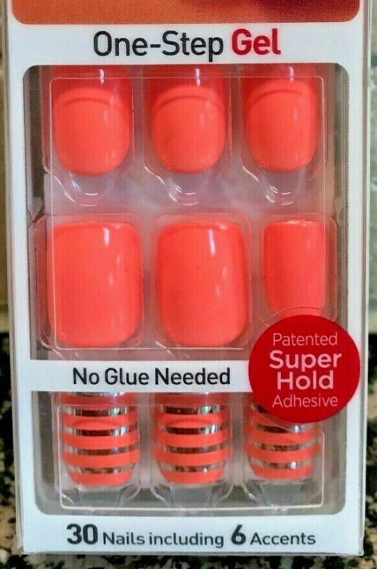 Kiss imPRESS Press-On Manicure One Step False Nails + Accents U PICK COLOR New!!