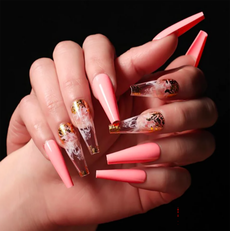 24 Piece Nail Art Press On Tips Fake Nail Tips False Nails Pick Your Style!