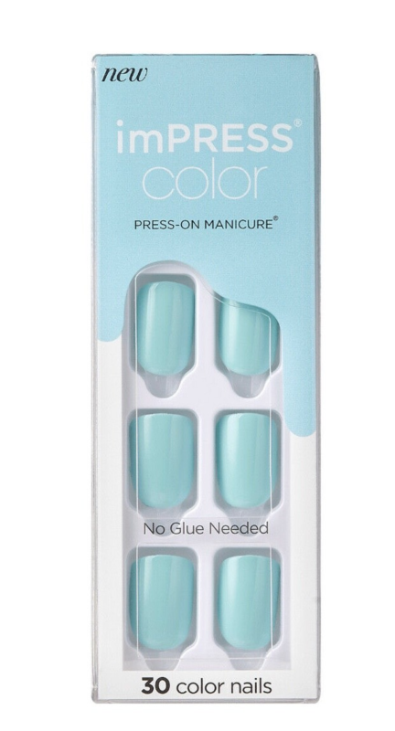 Kiss ImPress Press-On Manicure Color Nails (Pure Fit)Added New Colors You Choose