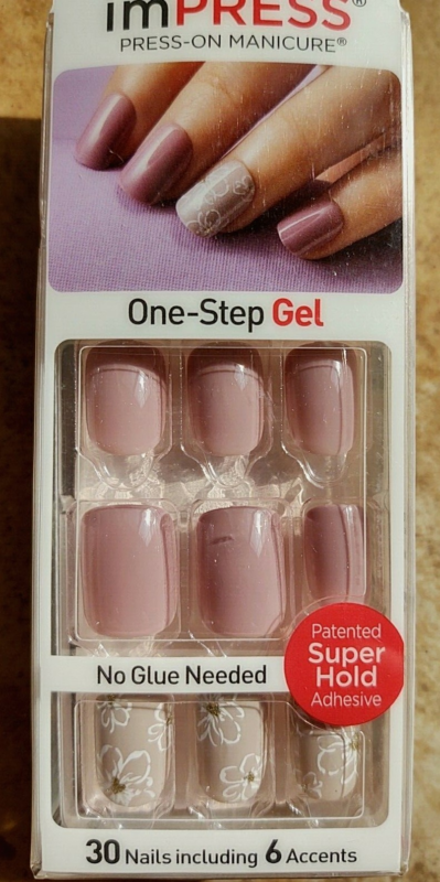 Kiss imPRESS Press-On Manicure One Step False Nails + Accents U PICK COLOR New!!