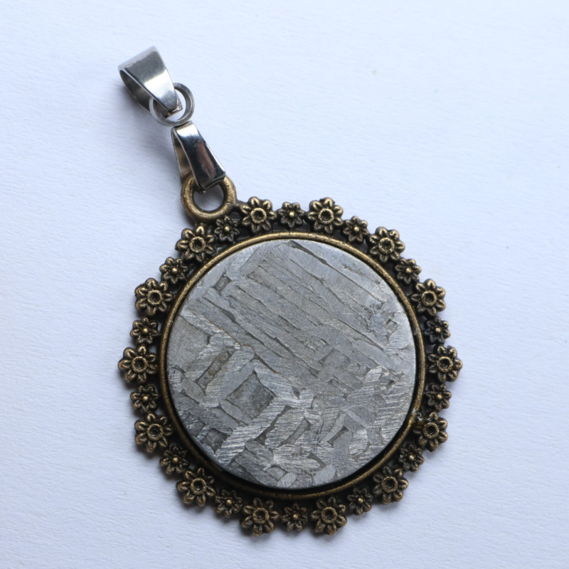 Muonionalusta meteorite Necklace pendant R2213