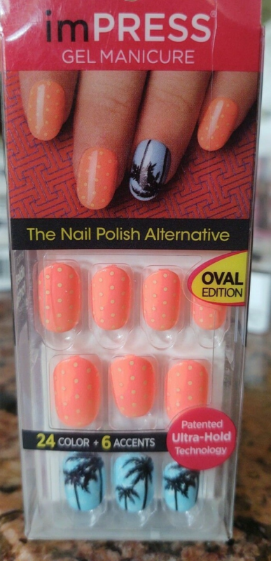 Kiss imPRESS Press-On Manicure One Step False Nails + Accents U PICK COLOR New!!