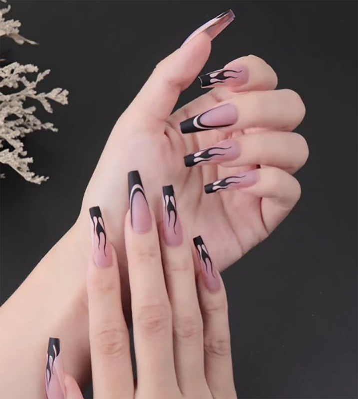 24 Piece Nail Art Press On Tips Fake Nail Tips False Nails Pick Your Style!