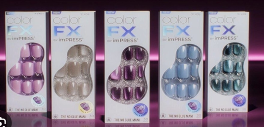 Kiss impress Color FX Press On nails, Short - You Choose