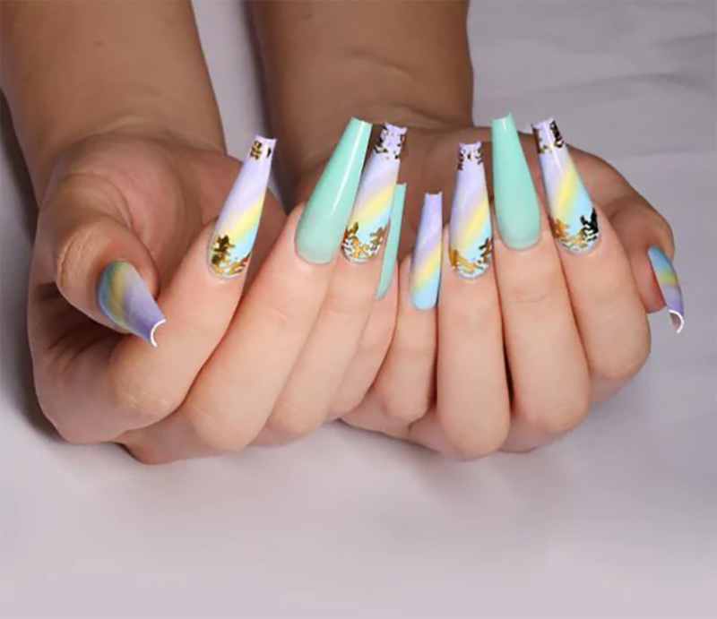 24 Piece Nail Art Press On Tips Fake Nail Tips False Nails Pick Your Style!