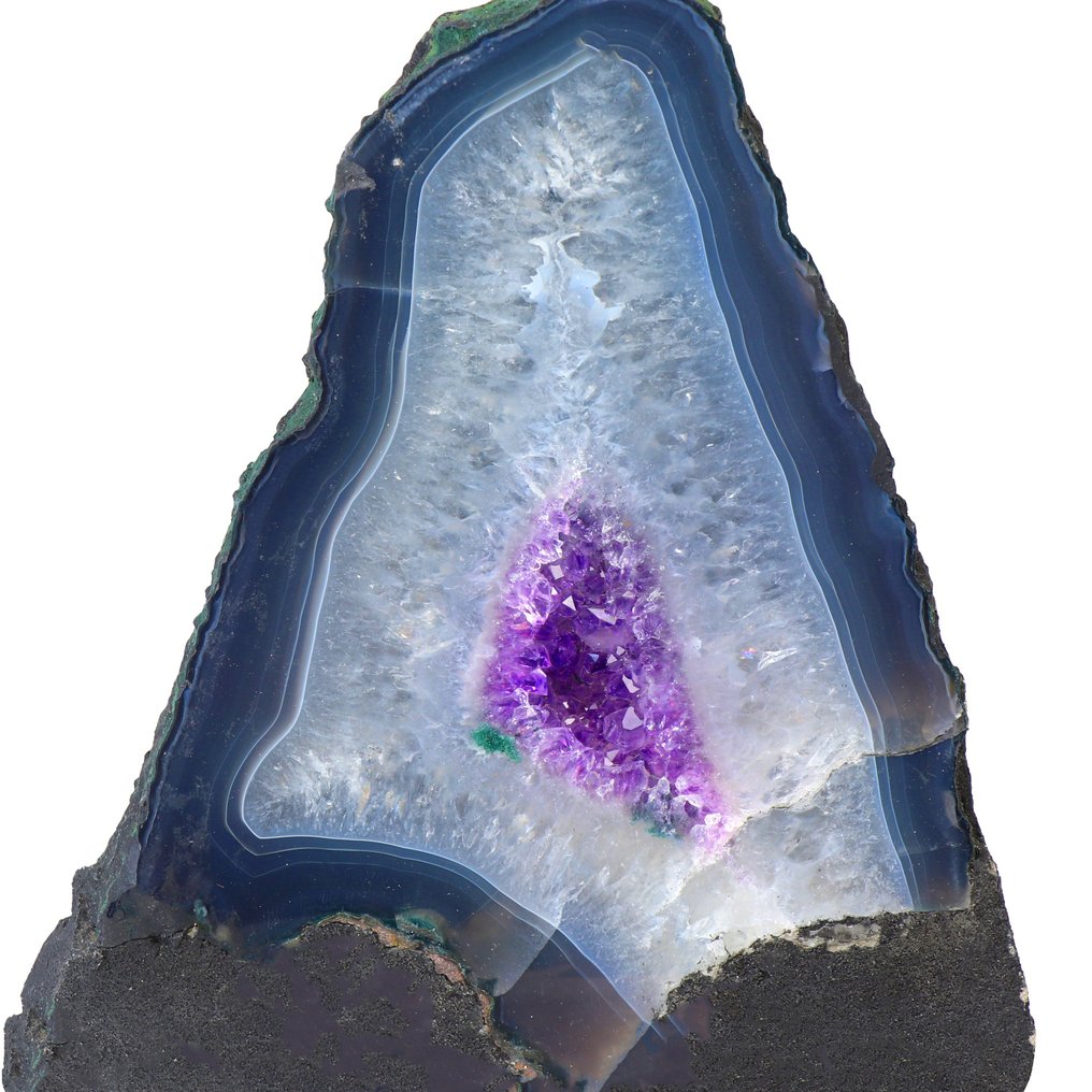 A Quality - Amethyst - 17x15x5 cm - Geode- 4 kg
