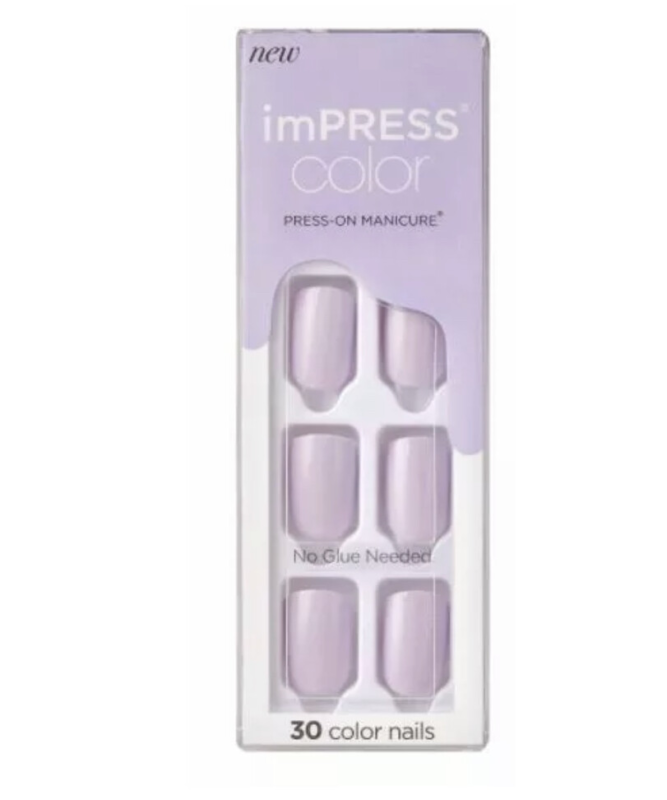 Kiss ImPress Press-On Manicure Color Nails (Pure Fit)Added New Colors You Choose