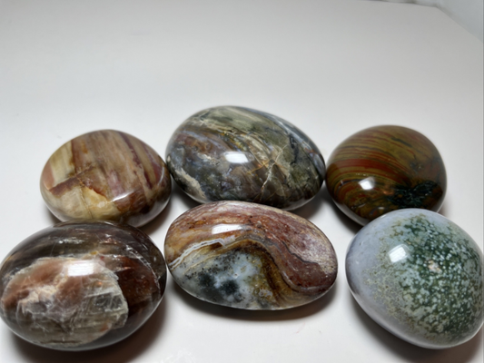 Palm Stone Lot/ Mixed Materials
