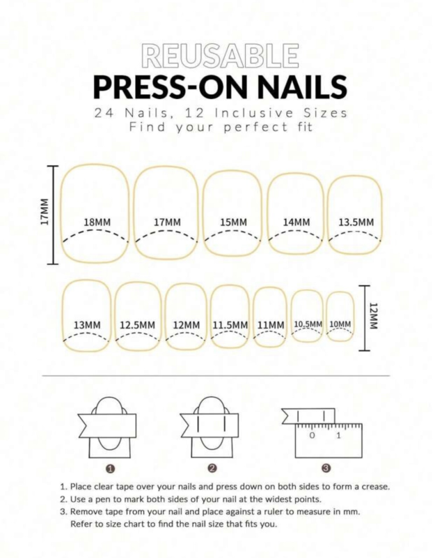 Press On Nails Short Oval Various Colours Nude False Fake Nail 24pcs With Glue