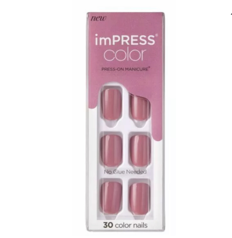 Kiss ImPress Press-On Manicure Color Nails (Pure Fit)Added New Colors You Choose