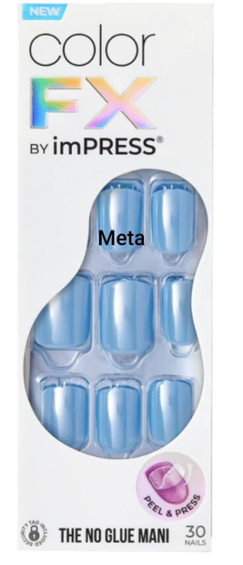 Kiss impress Color FX Press On nails, Short - You Choose
