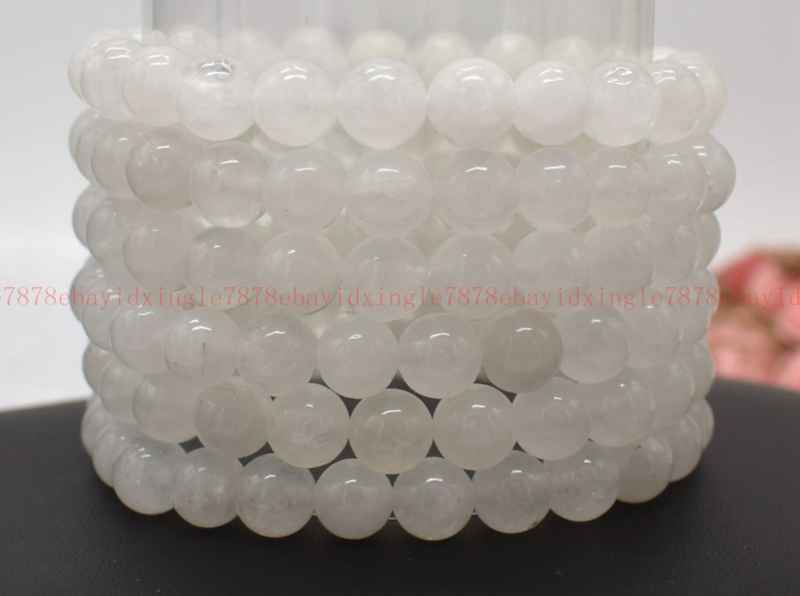Wholesale Lots 6 Pcs 7.5" Natural Crystal Healing Gemstone Stretch Bracelet