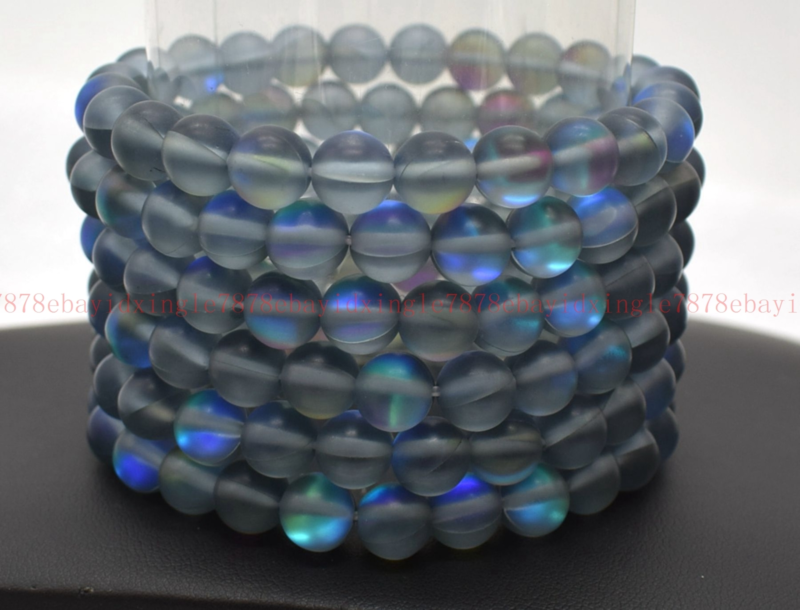 Wholesale Lots 6 Pcs 7.5" Natural Crystal Healing Gemstone Stretch Bracelet