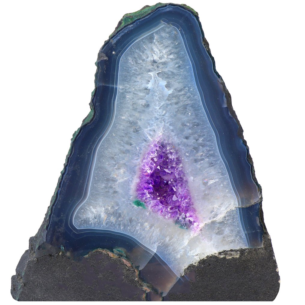 A Quality - Amethyst - 17x15x5 cm - Geode- 4 kg