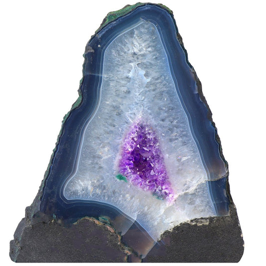 A Quality - Amethyst - 17x15x5 cm - Geode- 4 kg