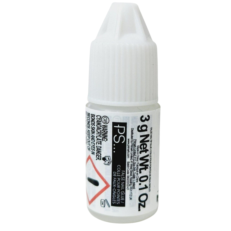 False Nails Press On Fake Tips Stick Coffin Square Full Cover Primark Glue 24pk